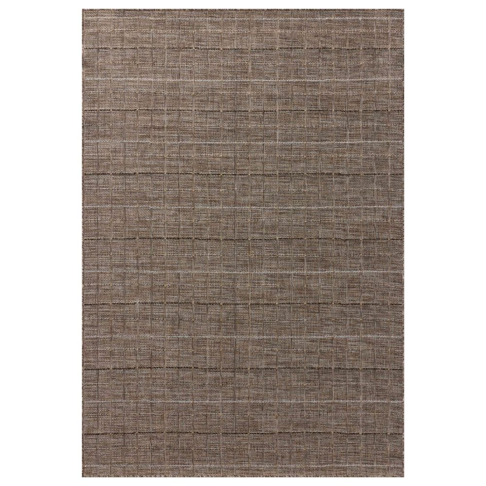 Loloi II Birch 11"6" x 15" Natural and Bark Indoor/Outdoor Area Rug, , large
