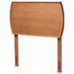 Baxton Studio Laurien Twin Headboard in Ash Walnut, , large