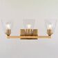 Vaxcel Wallingford 3-Light Bathroom Vanity in Modern Gold, , large