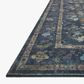 Rifle Paper Co. x Loloi Courtyard 2"3" x 3"9" Seville Navy Area Rug, , large
