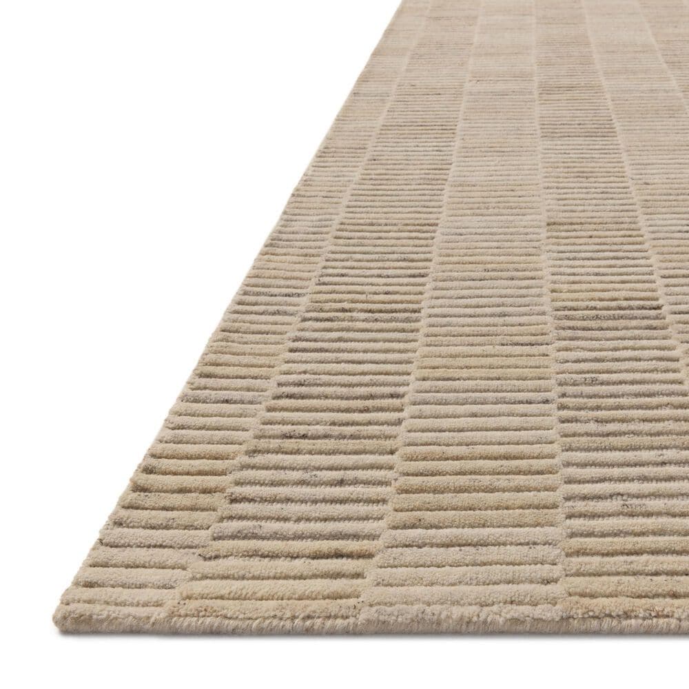Amber Lewis x Loloi Marlowe 11&#39;6&quot; x 15&#39; Natural and Sand Area Rug, , large