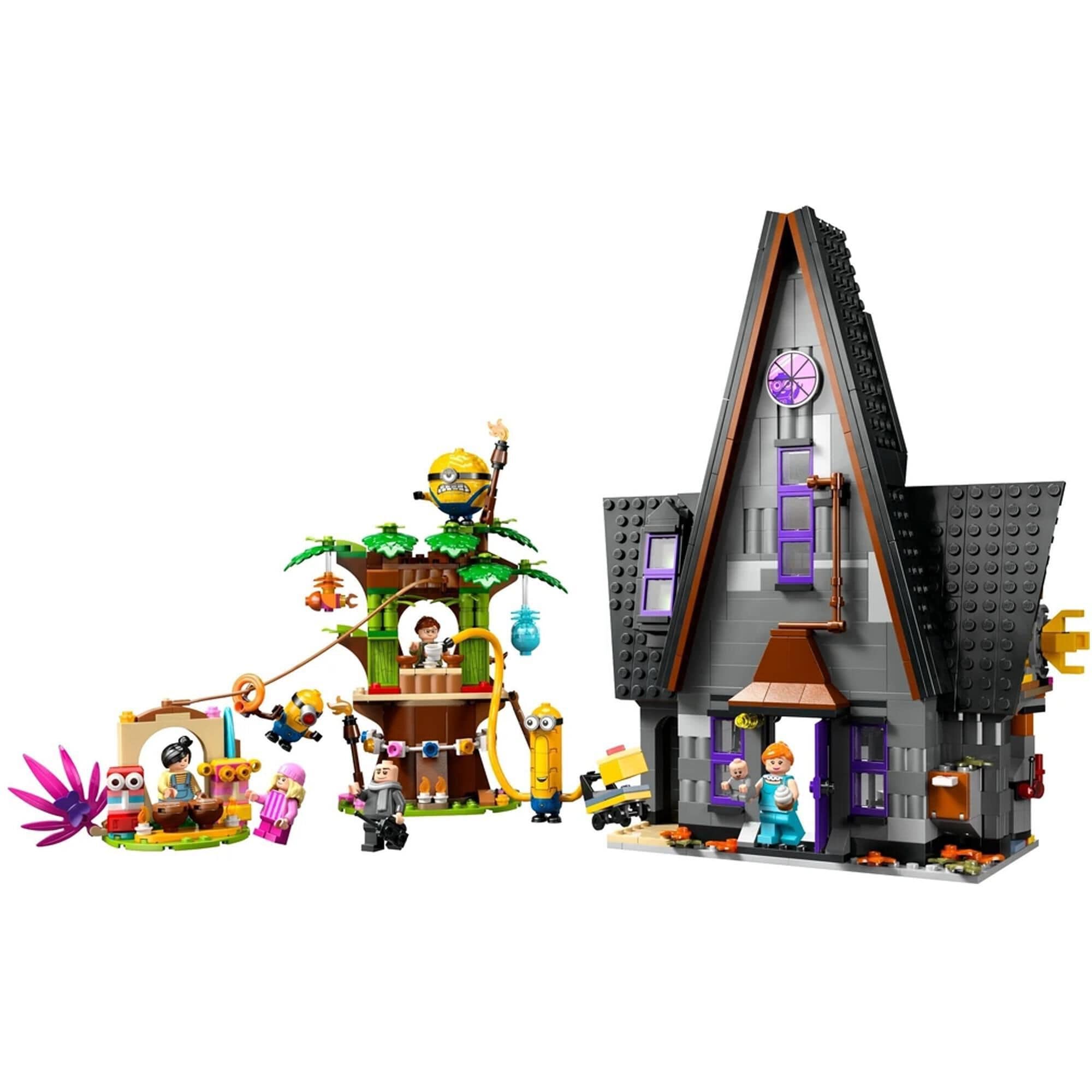 LEGO Despicable Me 4 Minions and Gru s Family Mansion Building Set NFM