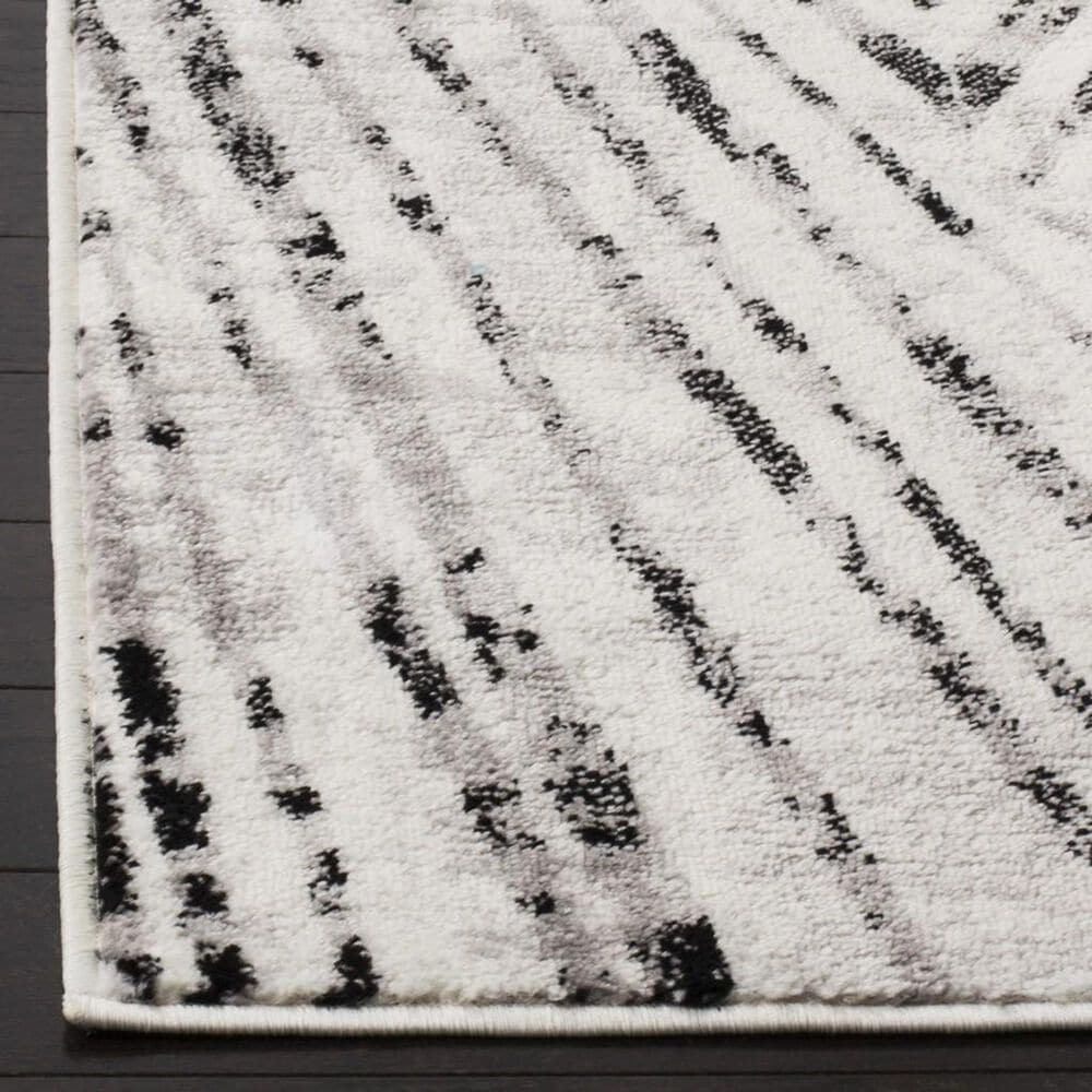 Safavieh Skyler SKY191K 5&#39;1&quot; x 7&#39;6&quot; Gray and Ivory Area Rug, , large