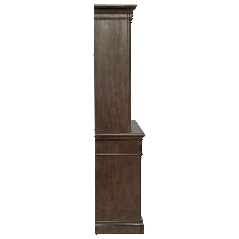 Belle Furnishings Buffet and Hutch in Dark Brown, , large
