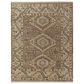 Feizy Fillmore 8" Round Brown and Gray Area Rug, , large