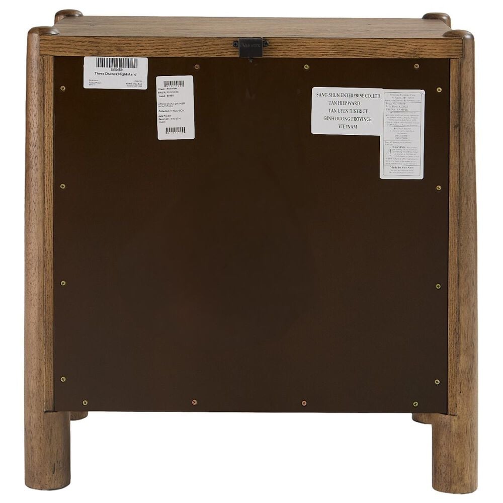 Riverside Furniture Henderson 4 Piece King Platform Panel Bedroom Set in Toasted Pecan, , large