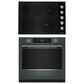 KitchenAid 2-Piece Kitchen Package with Juniper 30" Smart Single Wall Oven and Black 30" Electric Cooktop, , large