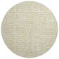 Dalyn Rug Company The Reserve TR1 Wheat 8" Round Indoor/Outdoor Area Rug, , large