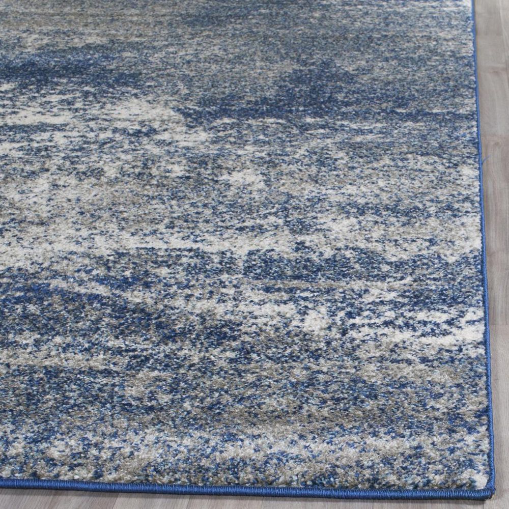 Safavieh Evoke EVK272A 2&#39;2&quot; x 4&#39; Navy and Ivory Scatter Rug, , large
