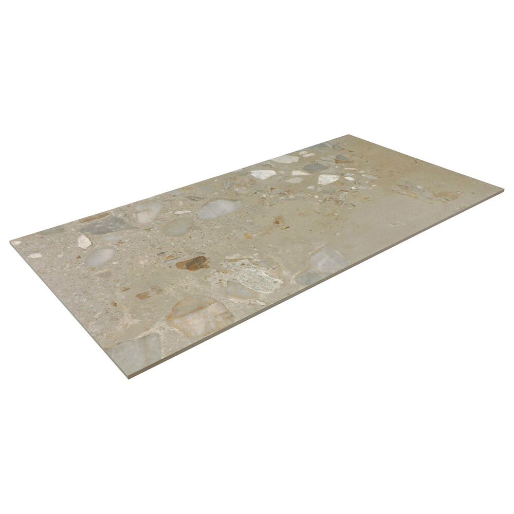 Dal-Tile Sand and Stone Tundra Rectangle Stone 24" x 48" Porcelain Tile, , large
