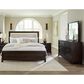Ashley Neymorton 4-Piece Queen Bedroom Set in Dark Grayish Brown, , large