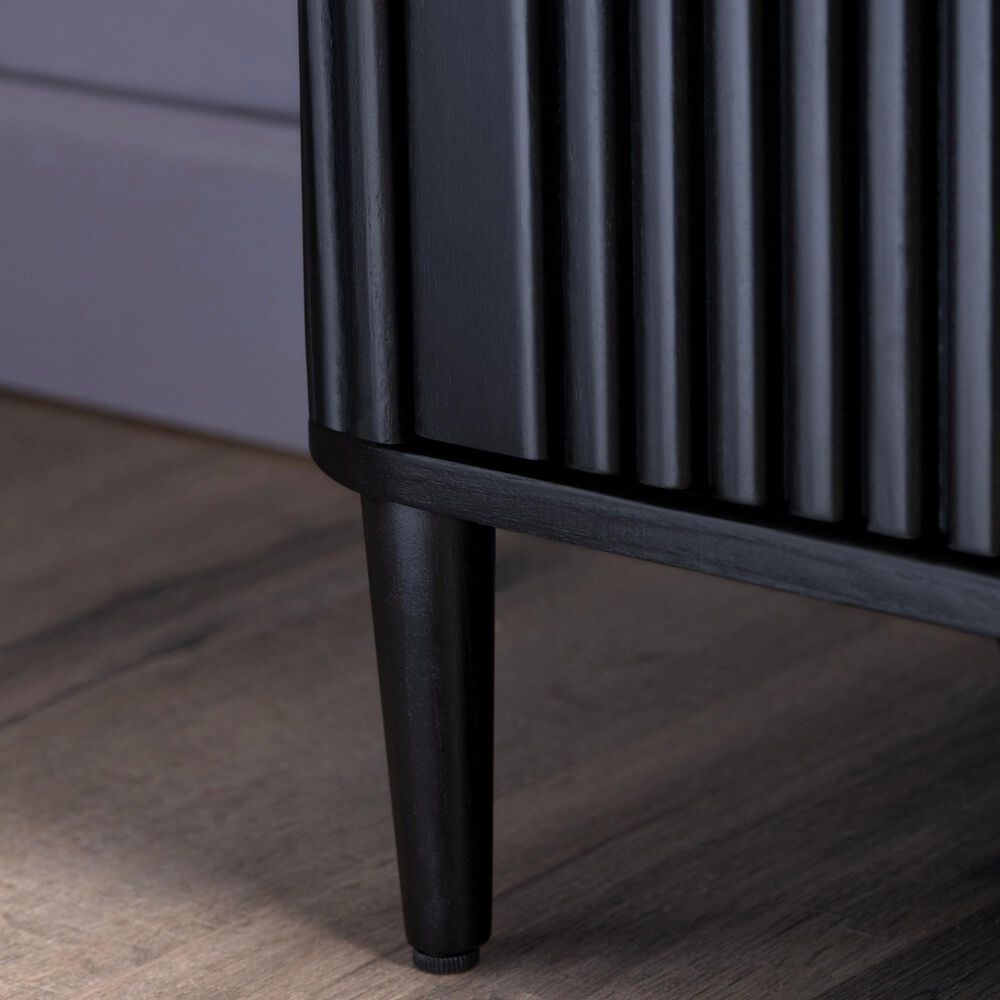 Crestview Collection Camden 2-Door Cabinet in Black, , large