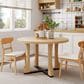 Hearth and Haven Dining Table in Natural Ash - Table Only, , large