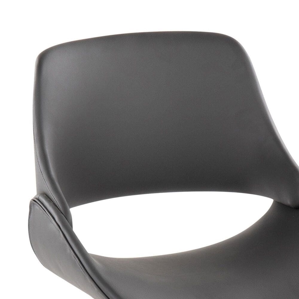 Lumisource Fabrico Office Chair with Grey Cushion in Gold, , large