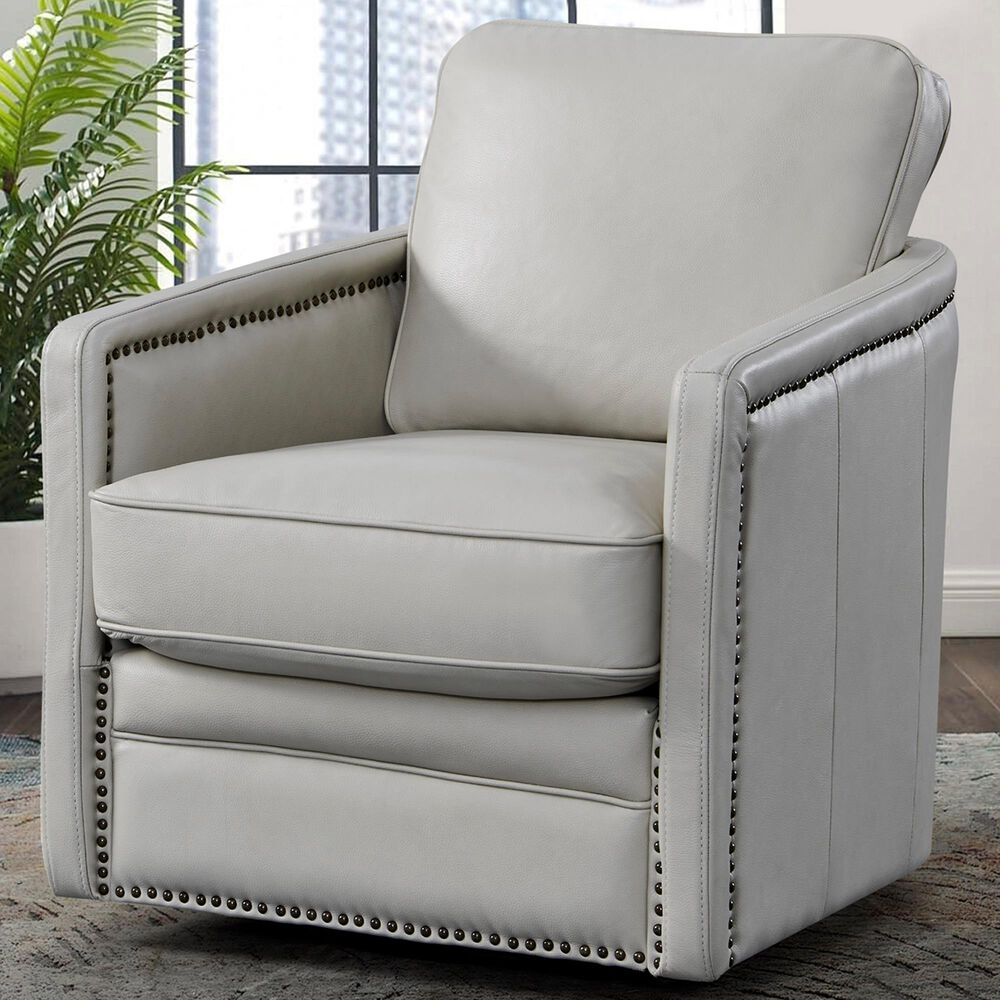 Italiano Furniture Gtowne Atlas Swivel Chair in Granite, , large