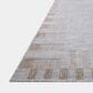 Amber Lewis x Loloi Topanga Silver and Natural 6"7" x 9"4" Indoor/Outdoor Area Rug, , large