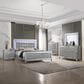 New Heritage Design Valentino Queen Bed in Silver, , large