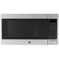 GE Appliances 1.6 Cu. Ft. Countertop Microwave Oven with Sensor Cooking Controls in Stainless Steel, , large