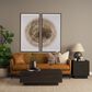 Mercana Hayden Square Coffee Table in Dark Brown, , large