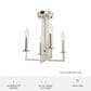 Hunter Bearden 4-Light Small Chandelier in Brushed Nickel, , large