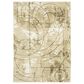 Oriental Weavers Reed 3"3" x 5" Beige and Brown Area Rug, , large