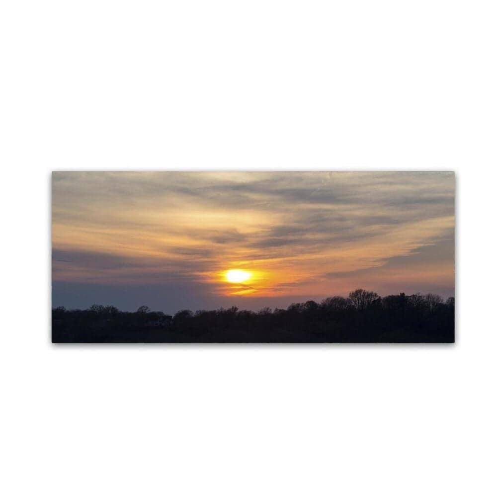 Timberlake 14" x 32" Sunsets are Beautiful Canvas Art, , large