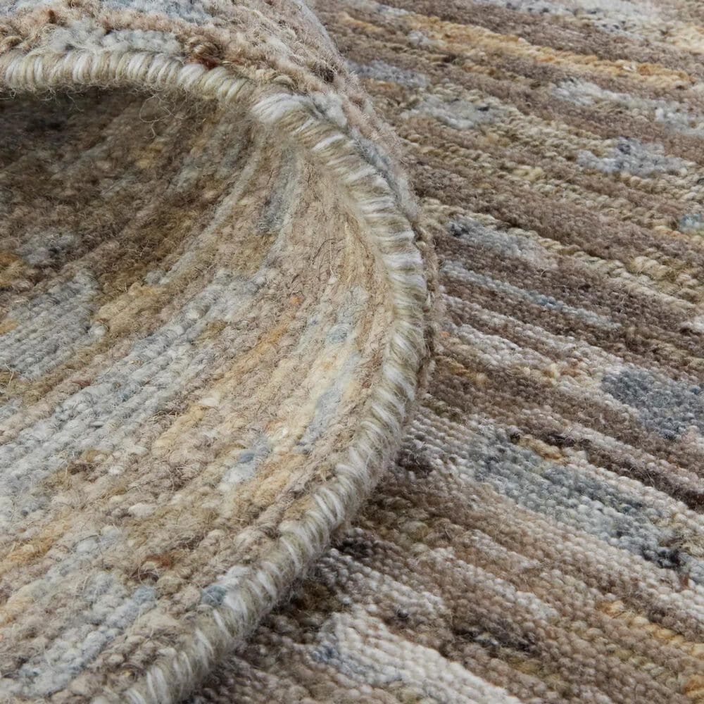 Feizy Conroe 7&#39;9&quot; x 9&#39;9&quot; Brown and Multicolor Area Rug, , large
