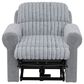 Catnapper Foxy Power Lay Flat Recliner with Zero Gravity in Nickel, , large