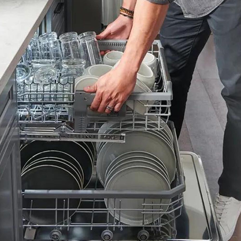 LG 24" Built-In Bar Handle Dishwasher with 3rd Rack in PrintProof Stainless Steel, , large