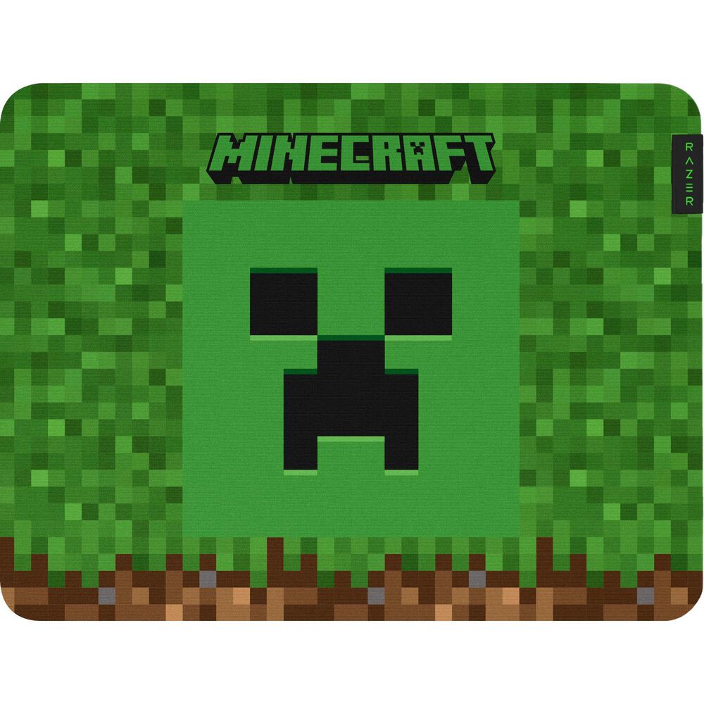 Razer Gigantus V2 Medium Soft Gaming Mouse Mat with Minecraft Edition in Green, , large