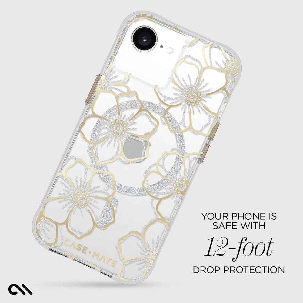 Case-Mate MagSafe Case for Apple iPhone 16e/15/14/13 in Floral Gems, , large