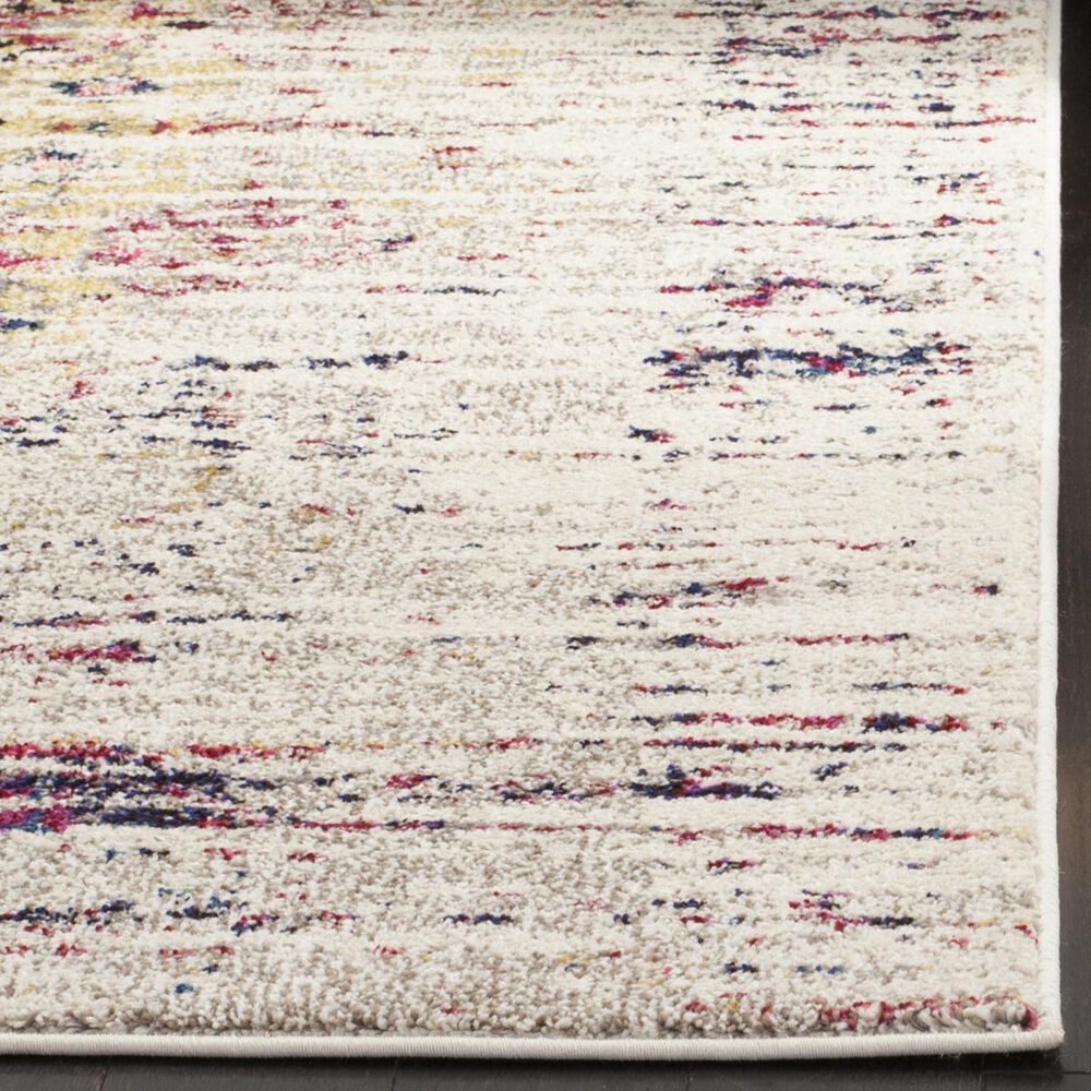 Safavieh Monaco MNC209R-5SQ 5&#39; Square Ivory/Pink Area Rug, , large