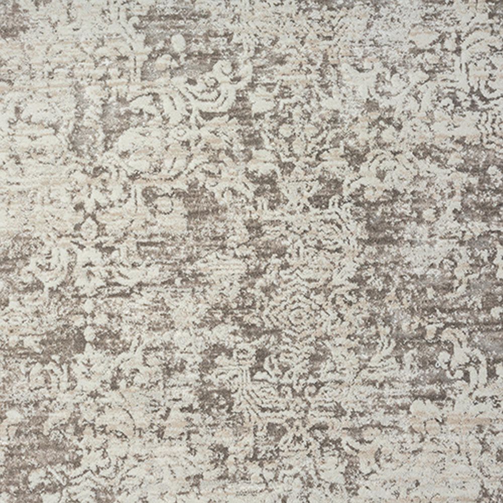 L&amp;R Resources Brisbane Damask Gray 10&#39; x 13&#39;10&quot; Area Rug, , large