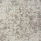 L&R Resources Brisbane Damask Gray 10" x 13"10" Area Rug, , large