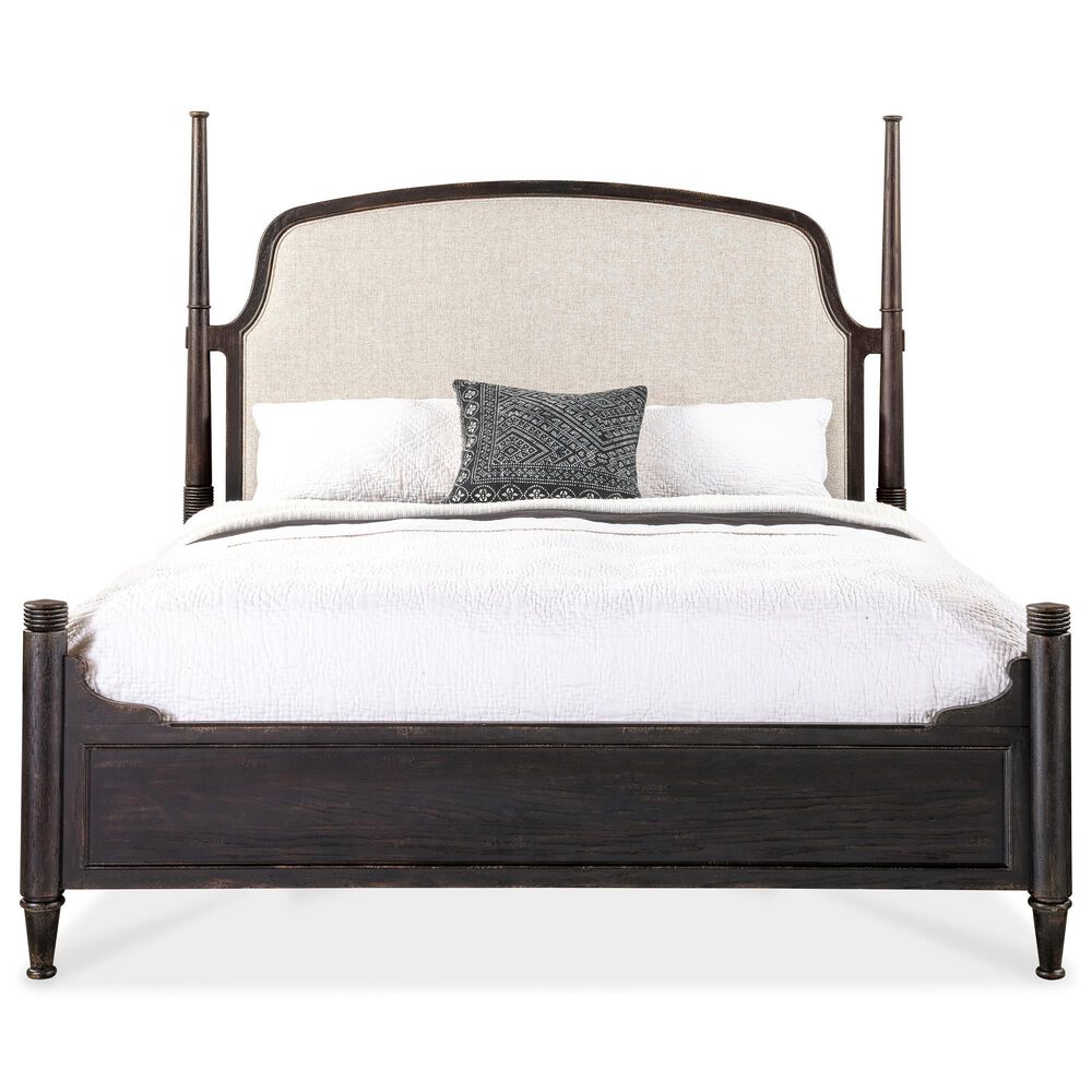 Hooker Furniture Americana 4-Piece King Bedroom Set in Black, , large