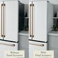 Cafe Counter Depth Side Panel Left in Matte White, , large