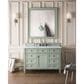 James Martin Vanities Brittany 48" Single Bathroom Vanity in Sage Green with 3 cm Arctic Fall Solid Surface Top and Rectangular Sink, , large