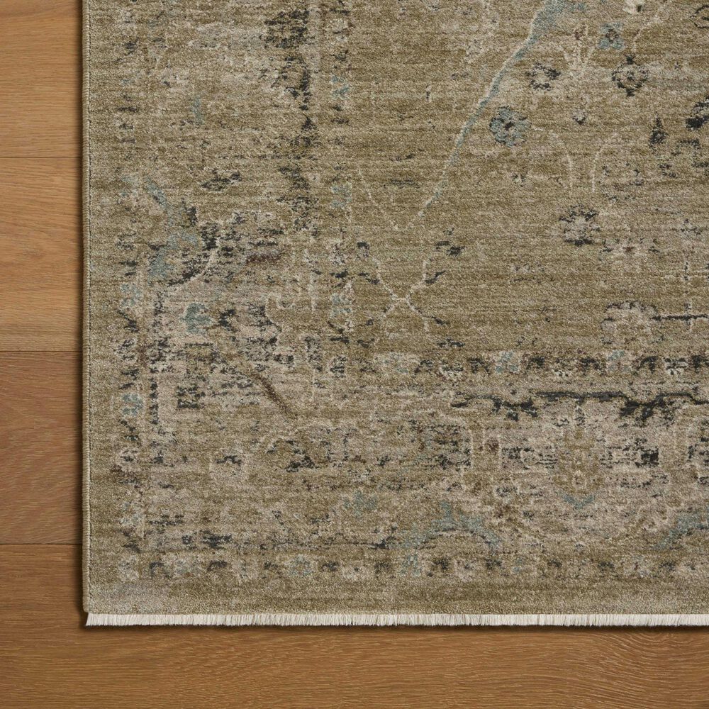 Loloi Briar Olive and Stone 7'10" x 10' Area Rug, , large