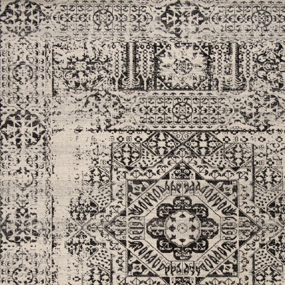 Safavieh Evoke EVK260T-3 3&#39; x 5&#39; Ivory/Black Area Rug, , large