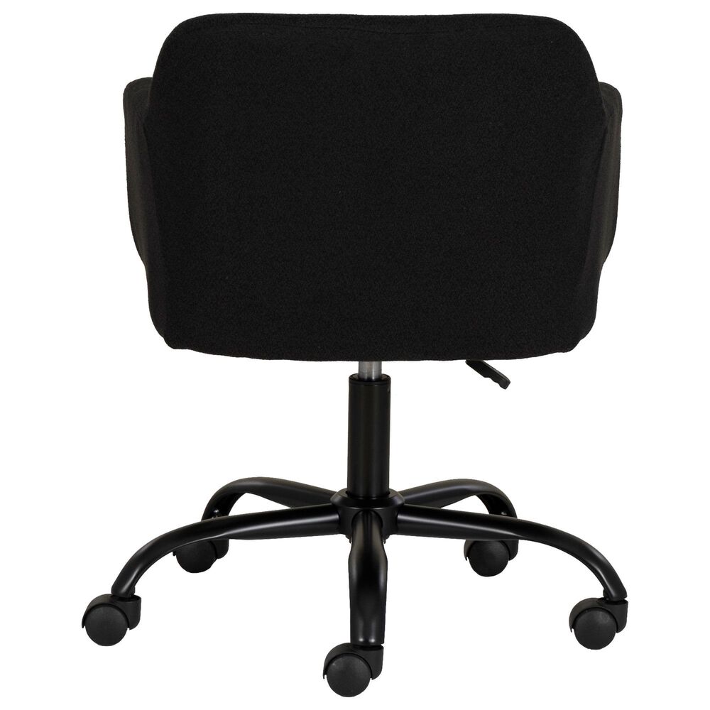 Linon Home Decor Rylen Office Chair in Black, , large