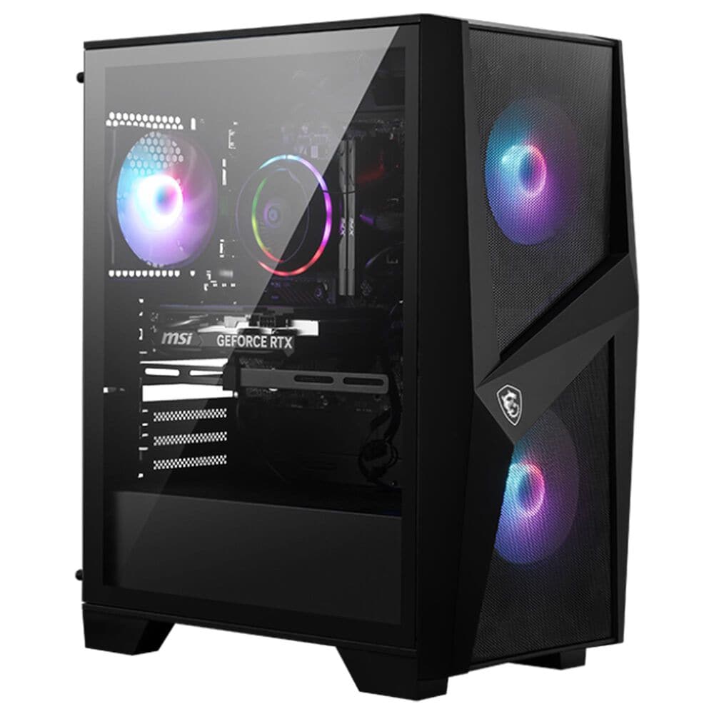 MSI Codex R2 14th Gaming Desktop Computer | Intel Core i5 14400F - 16GB RAM - NVIDIA GeForce RTX 5060 Graphics - 1TB SSD in Black, , large