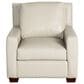 USA Premium Leather Accent Chair in Pebble Bone, , large