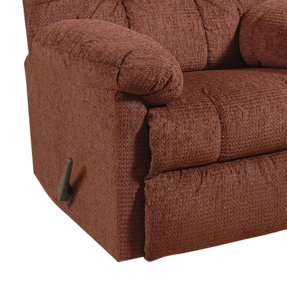 Hughes Furniture Rocker Recliner in Radar Wine, , large