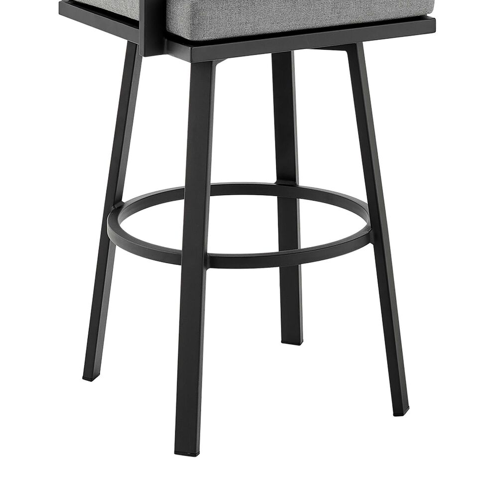 Blue River Don 30&quot; Patio Barstool in Dark Gray, , large