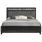 New Heritage Design Obsidian 4-Piece King Bedroom Set in Black, , large