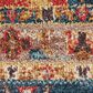 Karastan Spice Market Keralam 90936-30048 12" x 15" Garnet Area Rug, , large
