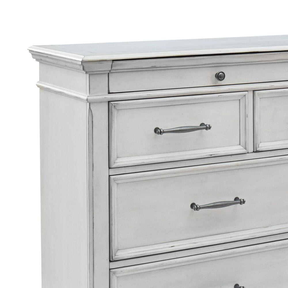 Ashley Kanwyn 5-Piece King Storage Bedroom Set in Whitewash, , large
