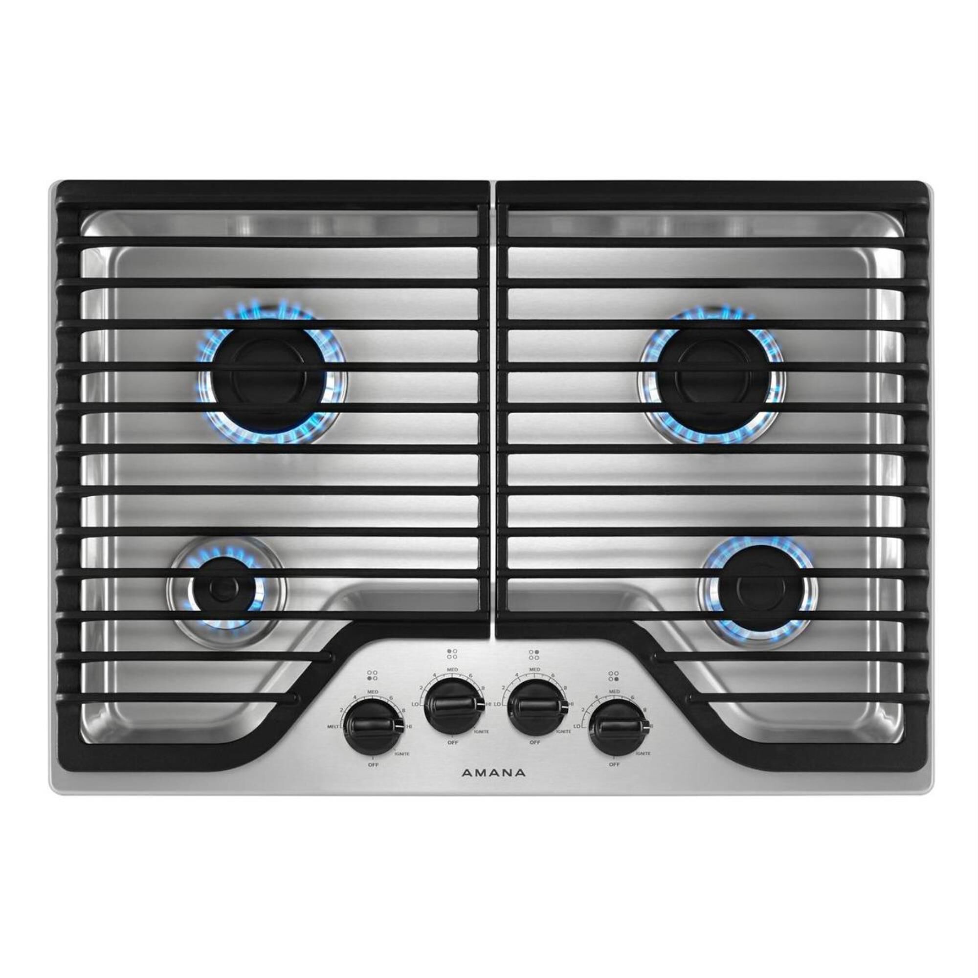 Amana gas stove top best sale
