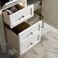James Martin Vanities Brittany 36" Single Bathroom Vanity in Bright White with 3 cm Arctic Fall Solid Surface Top and Rectangle Sink, , large