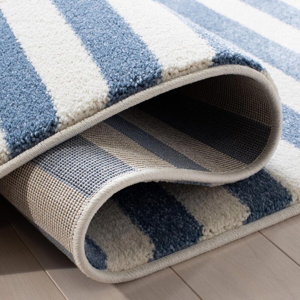 Safavieh Carousel CRK126 3&#39;3&quot; x 5&#39;3&quot; Ivory and Blue Kids  Area Rug, , large